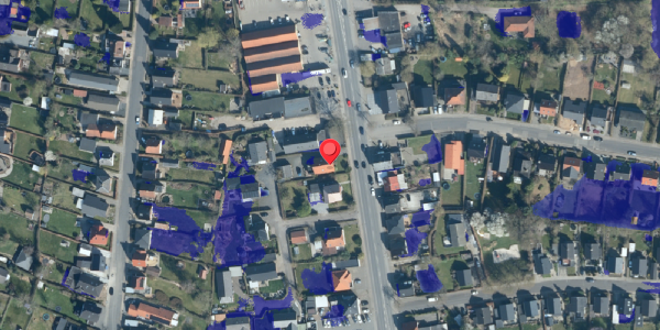 Ekstrem regn på Haderslevvej 108A, . , 6000 Kolding
