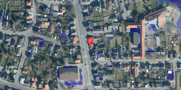 Ekstrem regn på Haderslevvej 109, . , 6000 Kolding