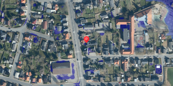 Ekstrem regn på Haderslevvej 111, . , 6000 Kolding