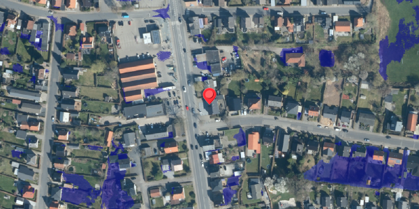 Ekstrem regn på Haderslevvej 121, . , 6000 Kolding