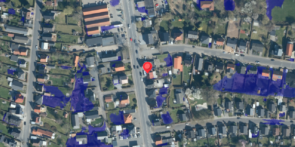 Ekstrem regn på Haderslevvej 125, . , 6000 Kolding