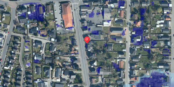 Ekstrem regn på Haderslevvej 153, . , 6000 Kolding