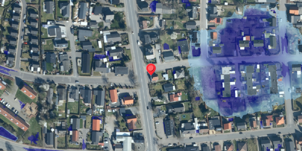 Ekstrem regn på Haderslevvej 169, . , 6000 Kolding