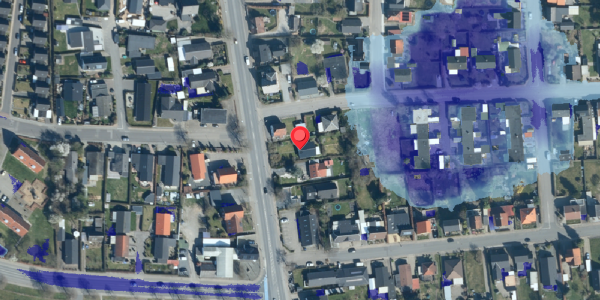 Ekstrem regn på Haderslevvej 171, . , 6000 Kolding