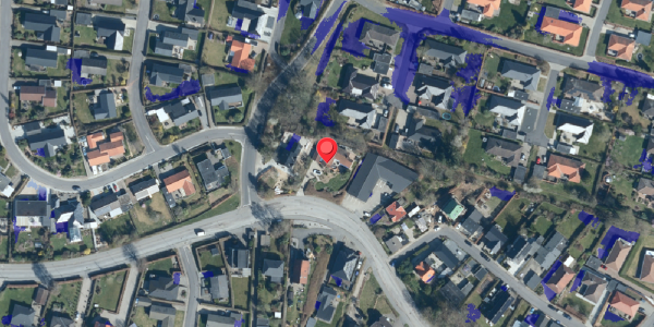 Ekstrem regn på Idyl 9, 6000 Kolding