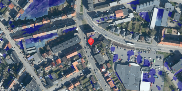Ekstrem regn på Kongebrogade 39B, 6000 Kolding