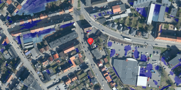 Ekstrem regn på Kongebrogade 41, 6000 Kolding