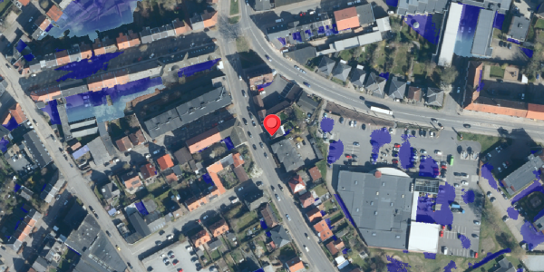 Ekstrem regn på Kongebrogade 43, 6000 Kolding