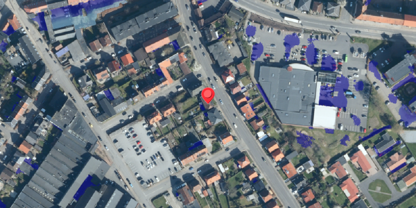 Ekstrem regn på Kongebrogade 52, 6000 Kolding