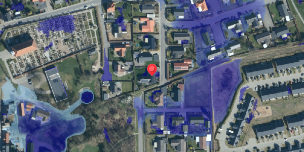 Ekstrem regn på Langesund 16, 6000 Kolding