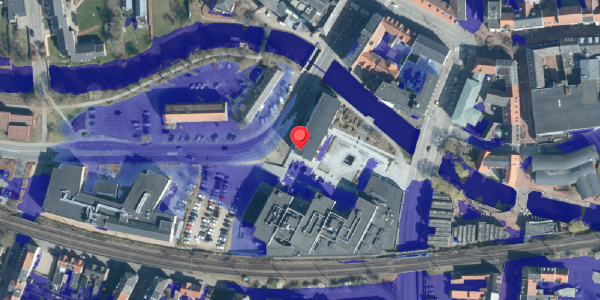 Ekstrem regn på Nytorv 2, 6000 Kolding