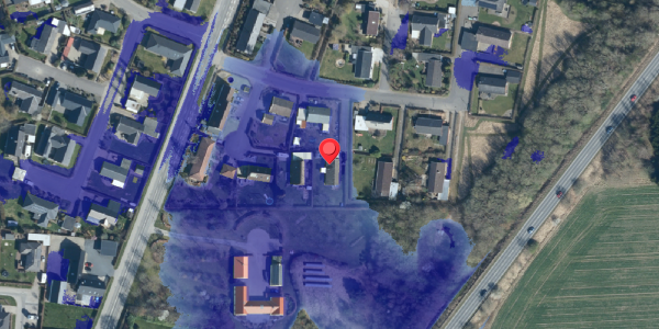 Ekstrem regn på Sysselhaven 12, 6051 Almind