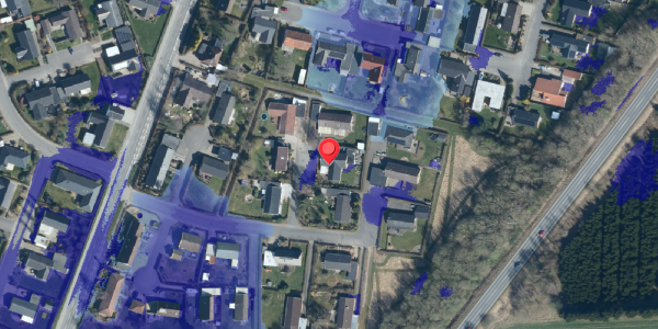 Ekstrem regn på Sysselhaven 13, 6051 Almind