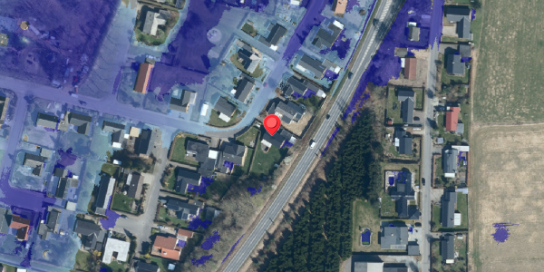 Ekstrem regn på Toftevej 21, 6051 Almind