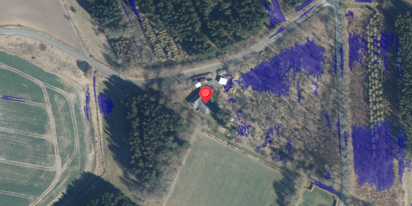 Ekstrem regn på Riberhusvej 2, 8765 Klovborg