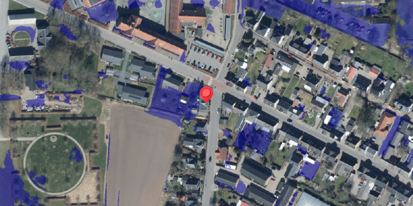 Ekstrem regn på Danmarksgade 45, 6580 Vamdrup