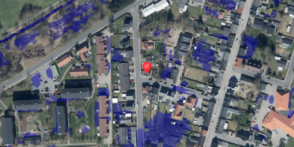 Ekstrem regn på Mindegade 4, 6580 Vamdrup