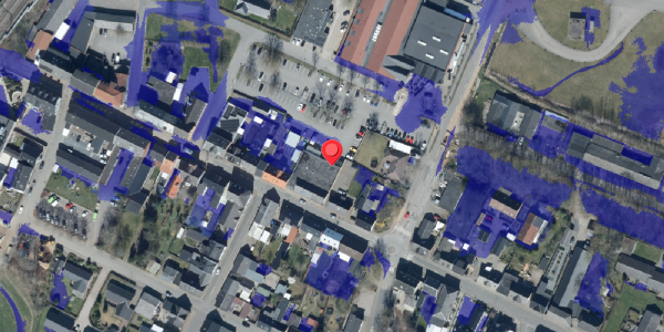 Ekstrem regn på Sydbanegade 5, 6580 Vamdrup
