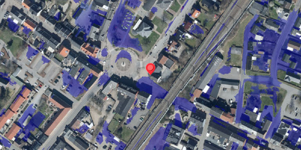 Ekstrem regn på Torvet 6, 6580 Vamdrup