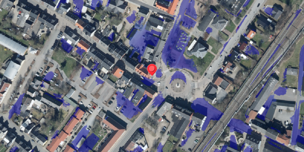 Ekstrem regn på Torvet 13, 6580 Vamdrup