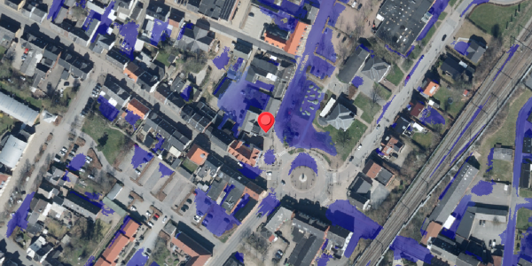 Ekstrem regn på Torvet 19, 6580 Vamdrup