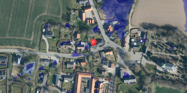 Ekstrem regn på Vamdrupvej 4, 6580 Vamdrup