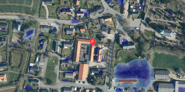 Ekstrem regn på Vesterled 22, 6580 Vamdrup
