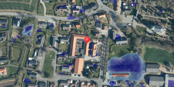 Ekstrem regn på Vesterled 23, 6580 Vamdrup