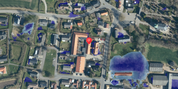 Ekstrem regn på Vesterled 24, 6580 Vamdrup