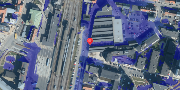 Ekstrem regn på Danmarksgade 3D, . 13, 7100 Vejle