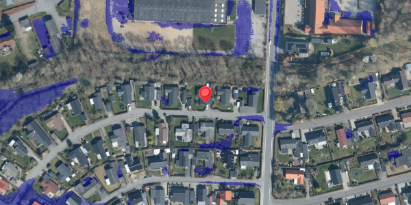 Ekstrem regn på Falkevej 21, . , 7100 Vejle
