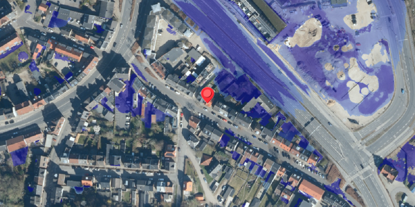 Ekstrem regn på Fredericiagade 13, 7100 Vejle