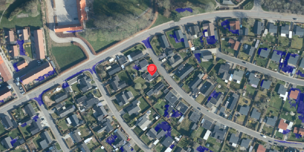 Ekstrem regn på Irisvej 39, 7100 Vejle