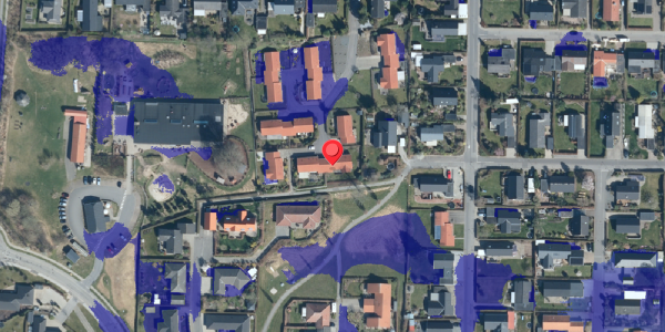 Ekstrem regn på Vegavej 21, 7100 Vejle