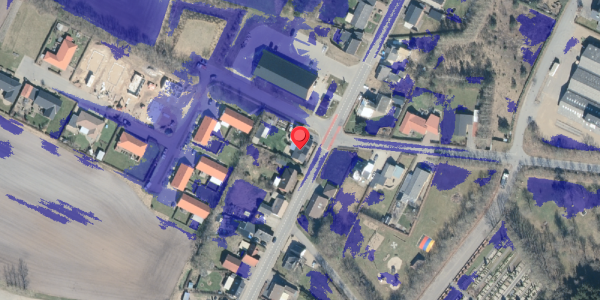 Ekstrem regn på Bredgade 2, 7540 Haderup