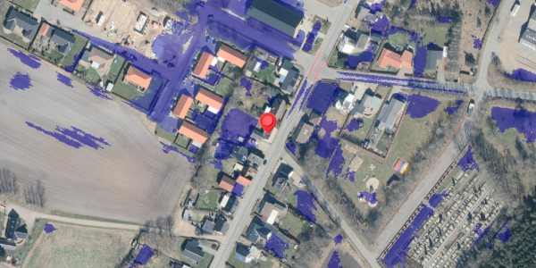 Ekstrem regn på Bredgade 6, 7540 Haderup