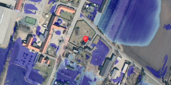 Ekstrem regn på Bredgade 67, 7540 Haderup