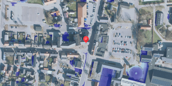Ekstrem regn på Danmarksgade 2, 7490 Aulum