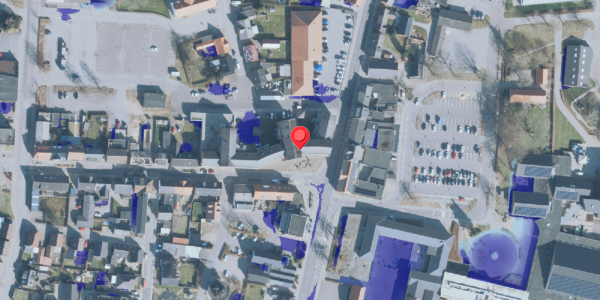 Ekstrem regn på Danmarksgade 4, 7490 Aulum