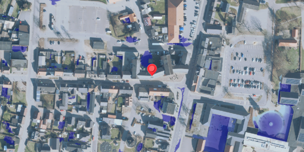 Ekstrem regn på Danmarksgade 6, 7490 Aulum