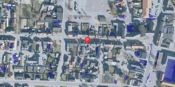 Ekstrem regn på Danmarksgade 17, . , 7490 Aulum