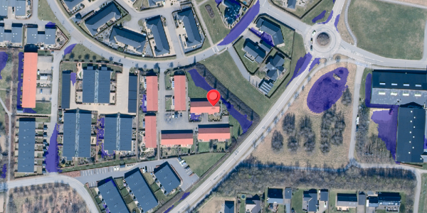 Ekstrem regn på Baunetoften 7, 7400 Herning