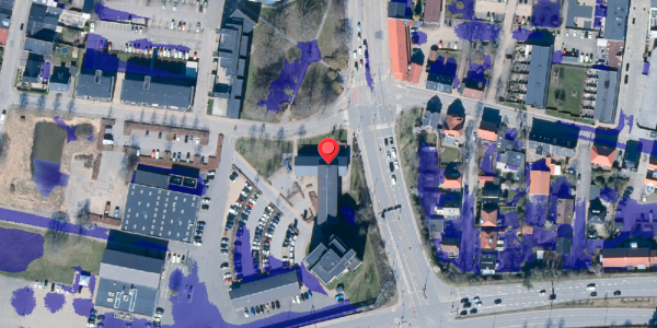 Ekstrem regn på Dalgas Alle 1, . , 7400 Herning