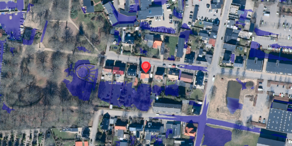 Ekstrem regn på Dalgas Alle 23, . , 7400 Herning