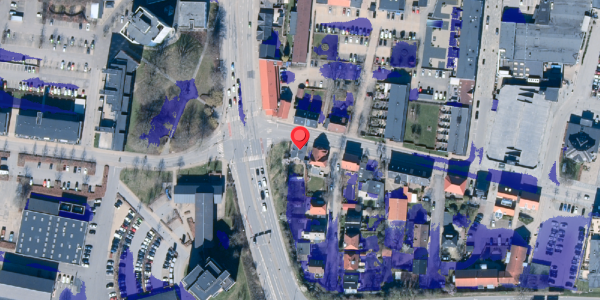 Ekstrem regn på Dalgasgade 53, 7400 Herning