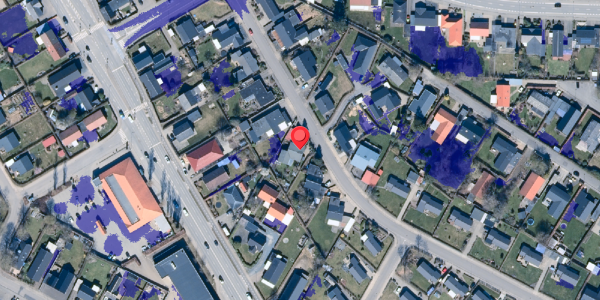 Ekstrem regn på Heimdalsvej 21, 7400 Herning