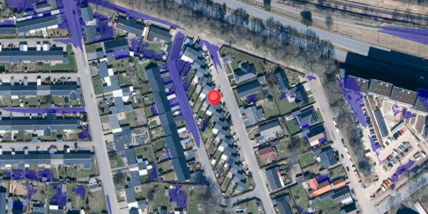 Ekstrem regn på Thujavej 21, 7400 Herning