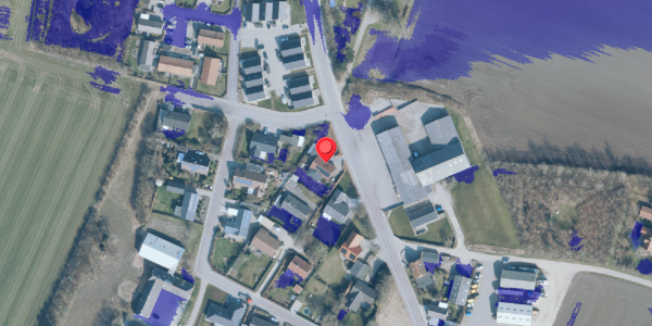 Ekstrem regn på Klostervej 21, 6950 Ringkøbing