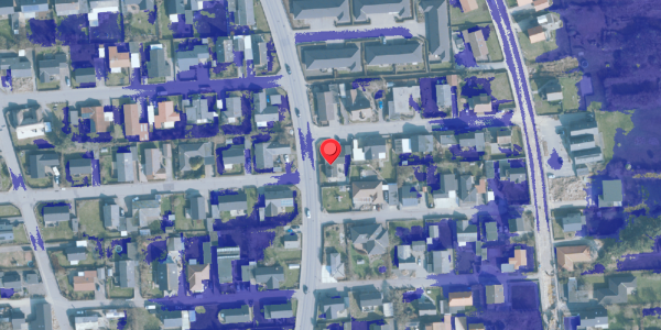Ekstrem regn på Parallelvej 34, 6960 Hvide Sande
