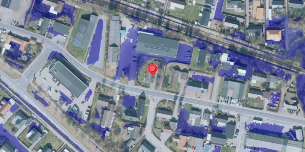 Ekstrem regn på Banetoften 36, . , 7500 Holstebro